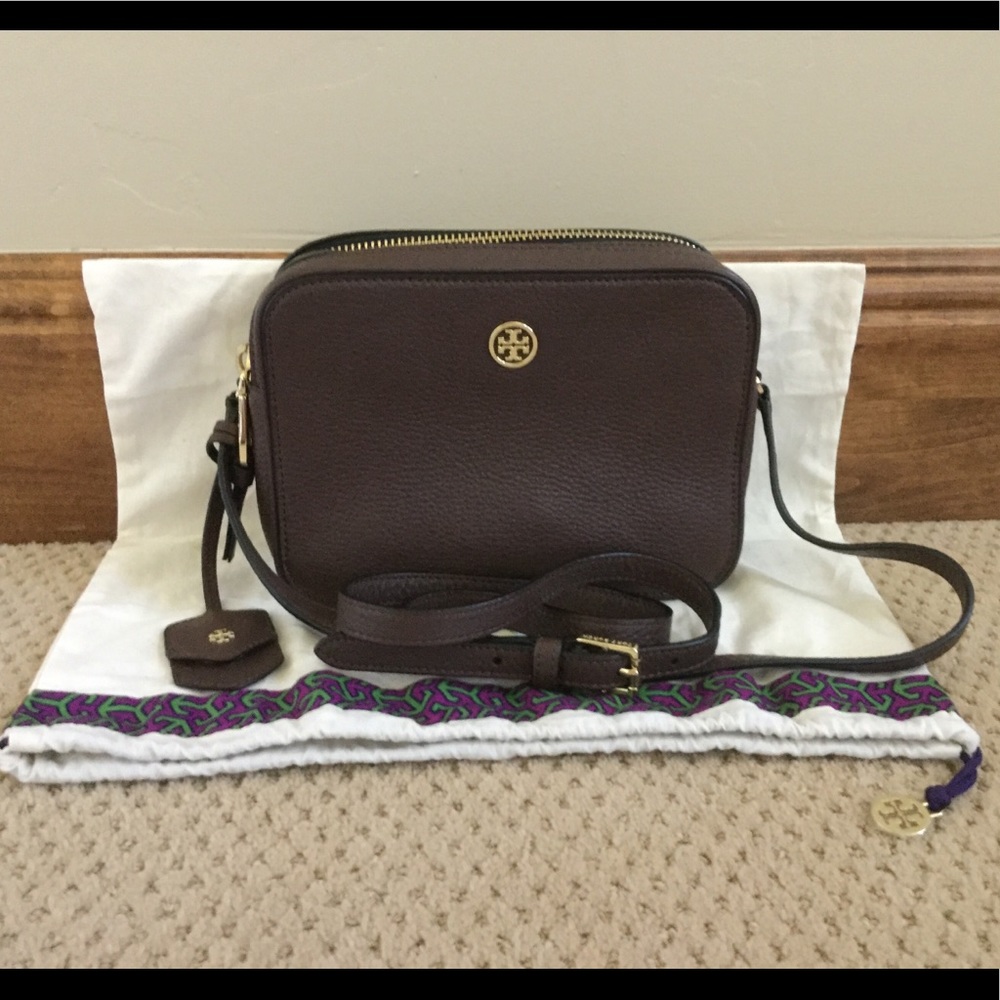 Tory Burch Robinson Double Zip Crossbody